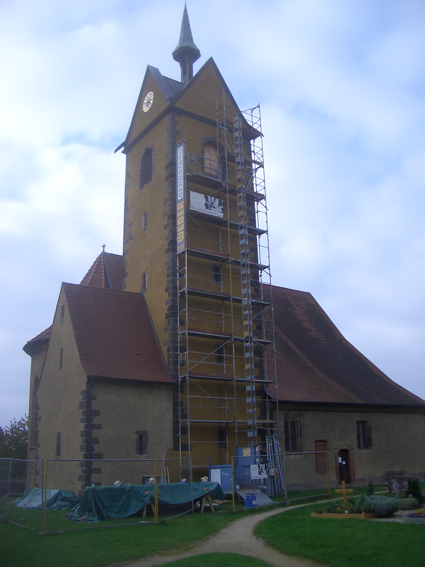 Restaurierung Glockenstuhl